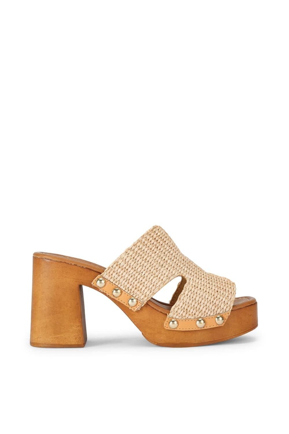 Steve Madden STEVE MADDEN Women's 'Sunkissed Raffia' Heels in Beige