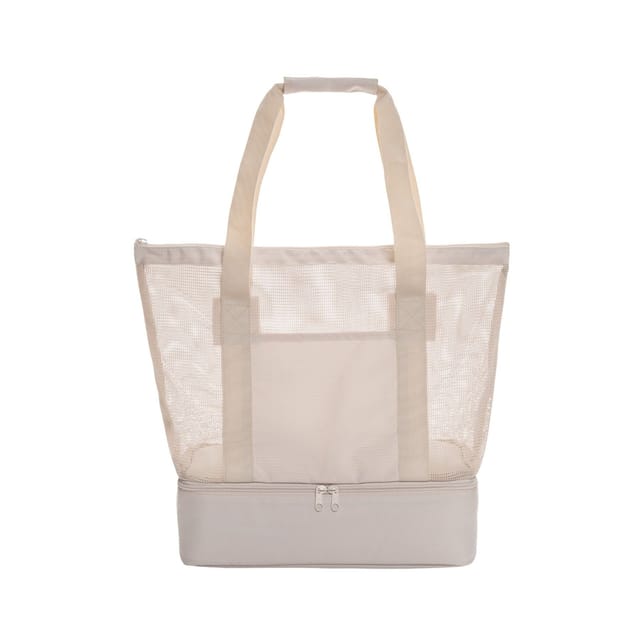 XD Design XD Design Men's Iqlo RPET 2 in 1 Cooler Tote Bag in Beige - 2
