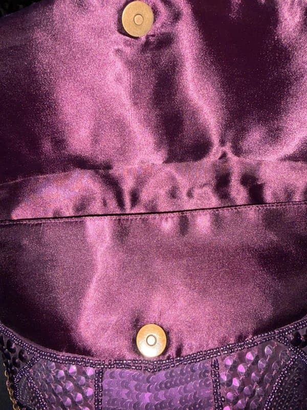 New Look Women’s Purple Sequin Bag