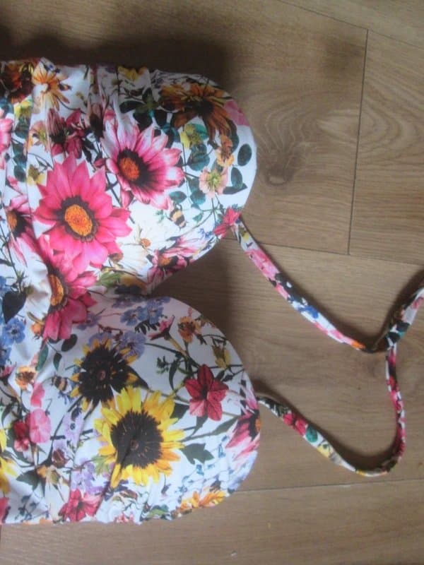 Next Next size 32D underwired padded strapless Halter Tankini top Brand new with tags