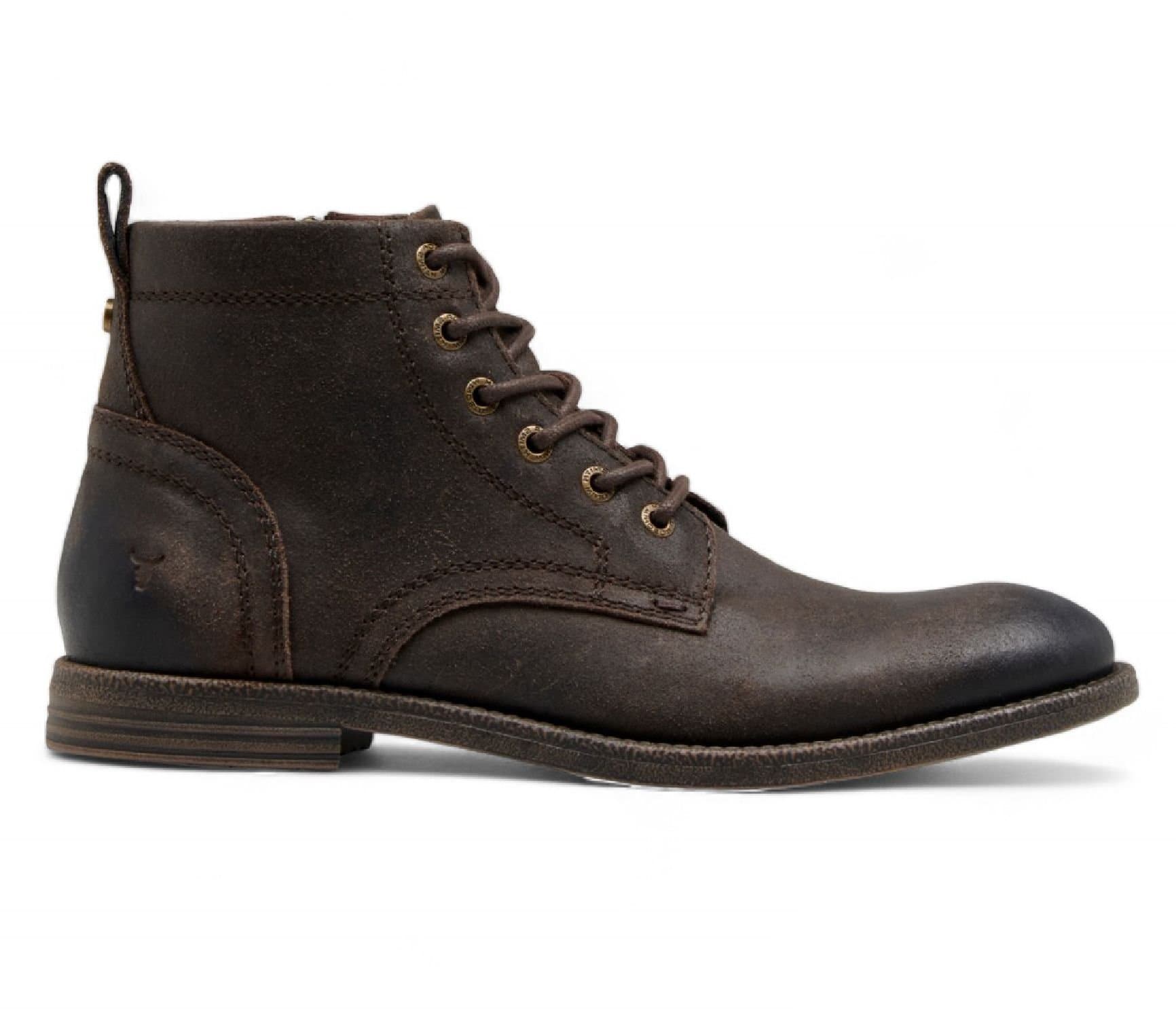 Windsor Smith Windsor Smith Men's Leather Casual Desert Boots - Sebastien in Brown