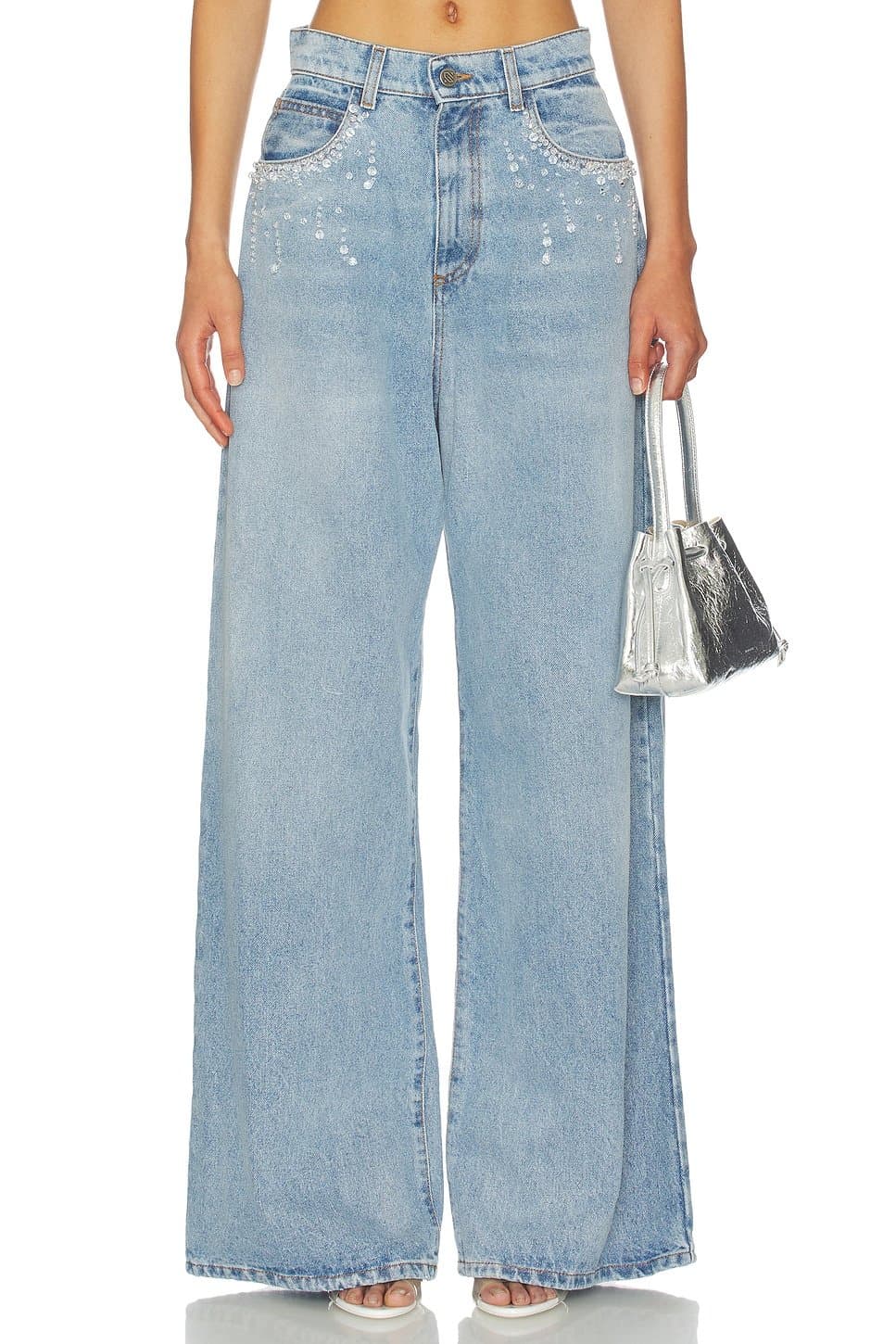revolve Denim Wide Leg