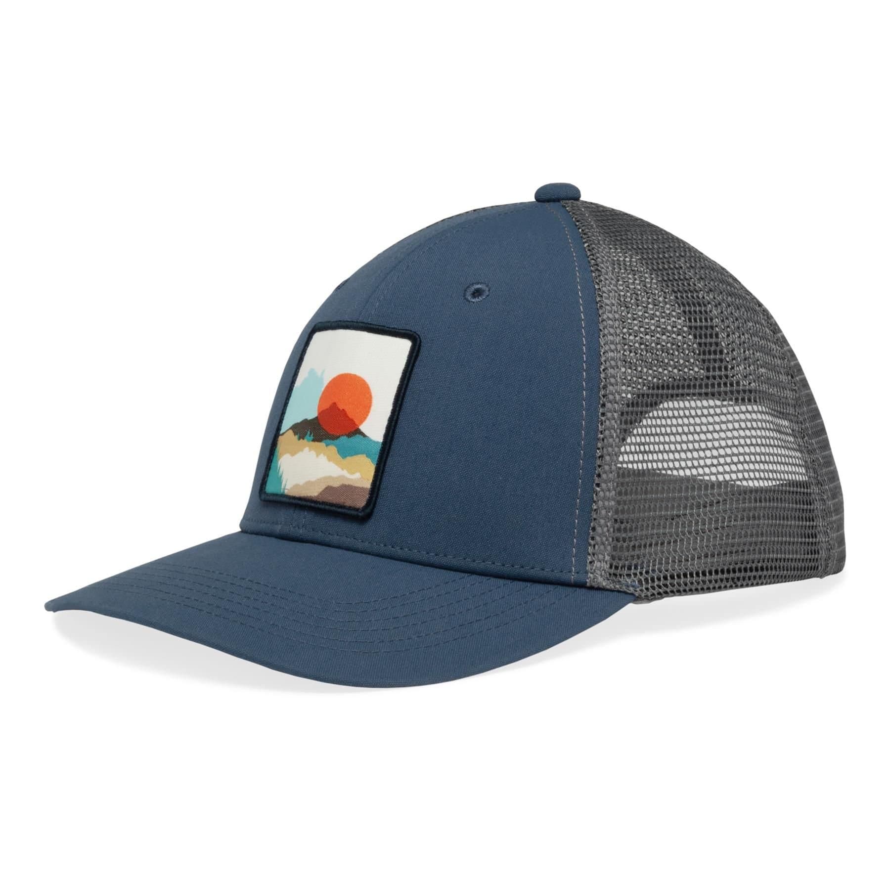 Sunday Afternoons Sunday Afternoons Men's 'Artist Series' Limited Edition Patch Trucker in Dark Blue