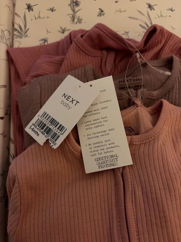 Next Baby Next baby - 3 long sleeve baby grows