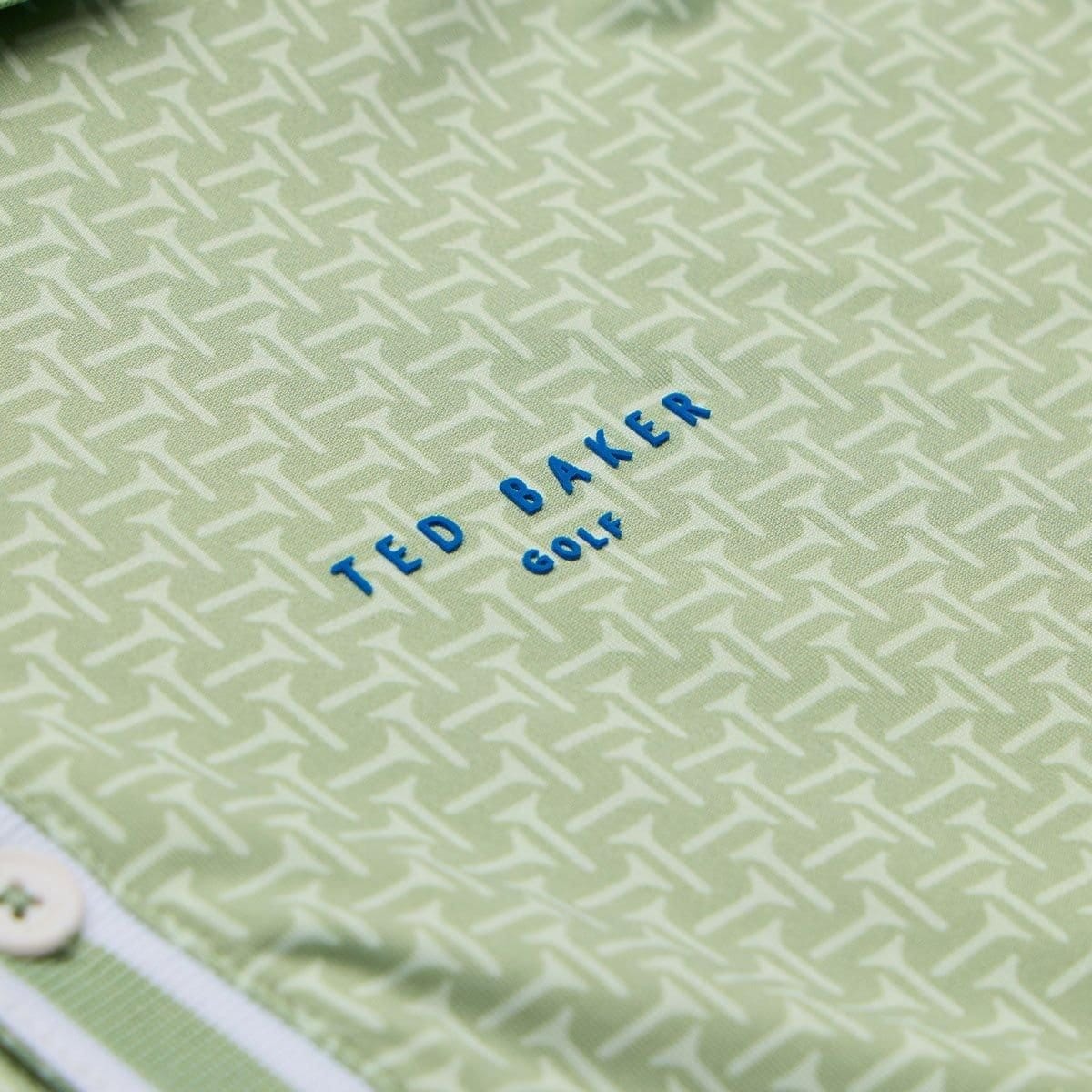Ted Baker Ted Baker Men's Parre Golf Polo Shirt in Pale Green - 4