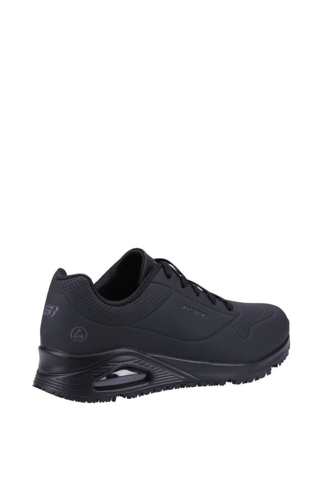 Skechers Skechers Men's Work Relaxed Fit: Uno SR - Sutal Work Shoe in Black - 2