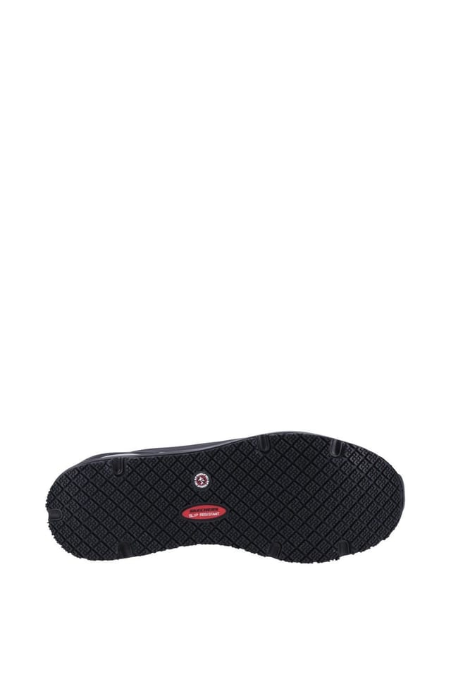 Skechers Skechers Men's Work Relaxed Fit: Uno SR - Sutal Work Shoe in Black - 3