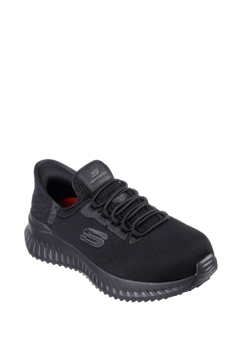Skechers Skechers Women's Tilido Ombray Safety Trainers in Black - 1