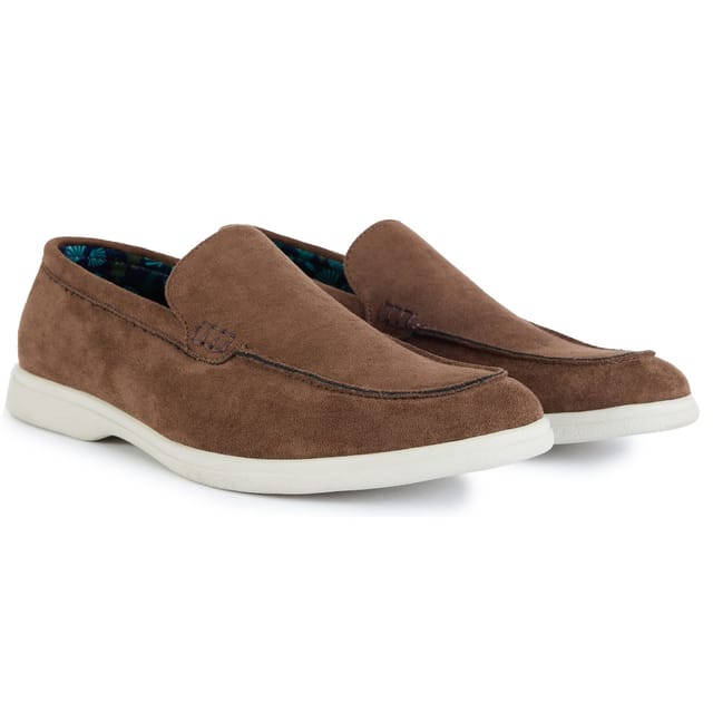 V.GAN V.GAN Men's Cashew Slip On Shoes in Brown - 2