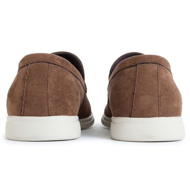 V.GAN V.GAN Men's Cashew Slip On Shoes in Brown - 3