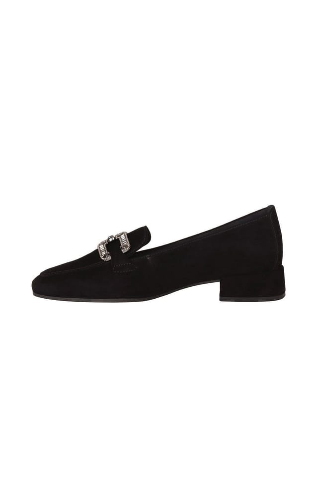 Gabor Gabor Women's 'Gift' Low Heeled Loafers in Black - 2