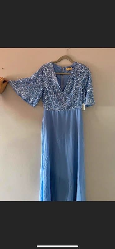 ASOS Cornflower blue bridesmaid dresses