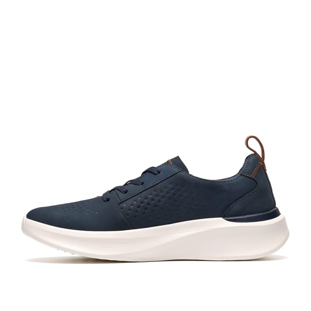 Clarks Clarks Men's Solevana Style Navy Trainers, Lace Up - 2
