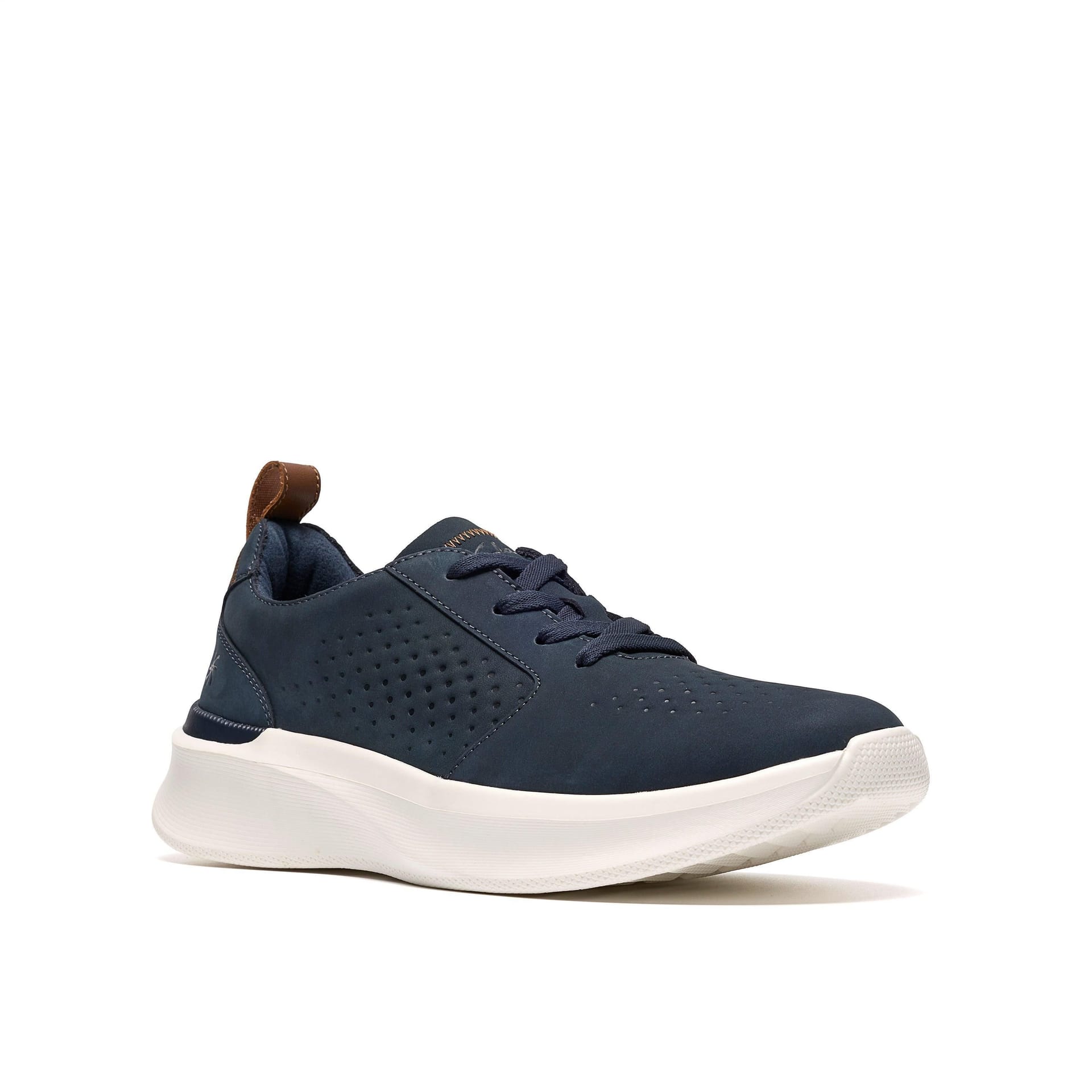 Clarks Clarks Men's Solevana Style Navy Trainers, Lace Up - 4