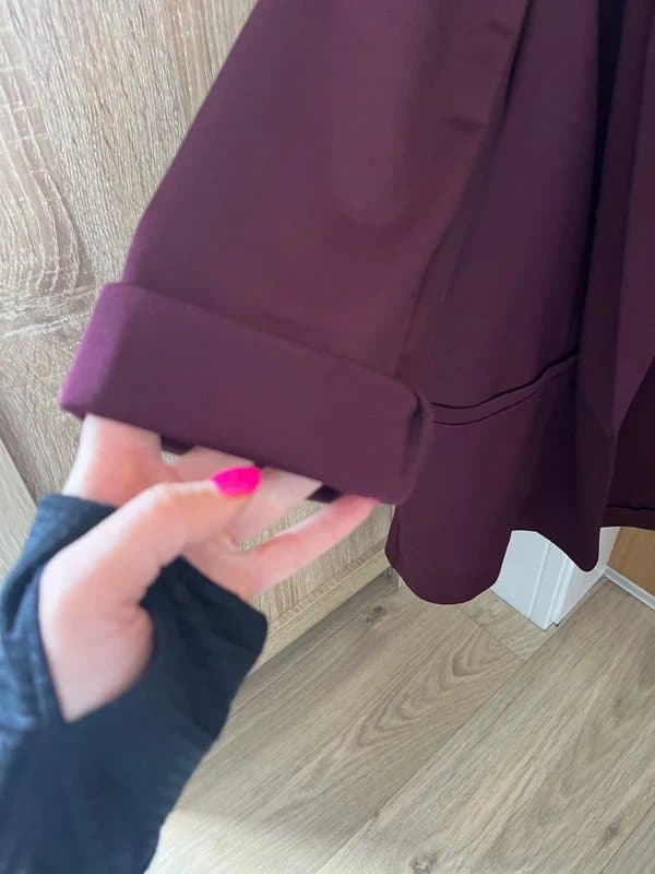 New Look New Look burgundy blazer size 14