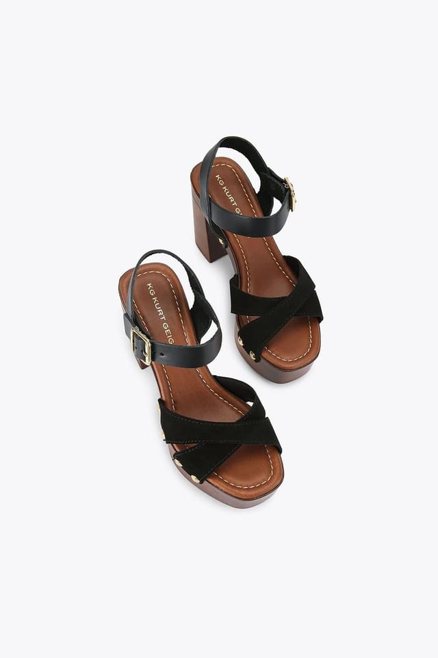KG Kurt Geiger KG Kurt Geiger Women's 'Rua Block' Sandals in Black - 2