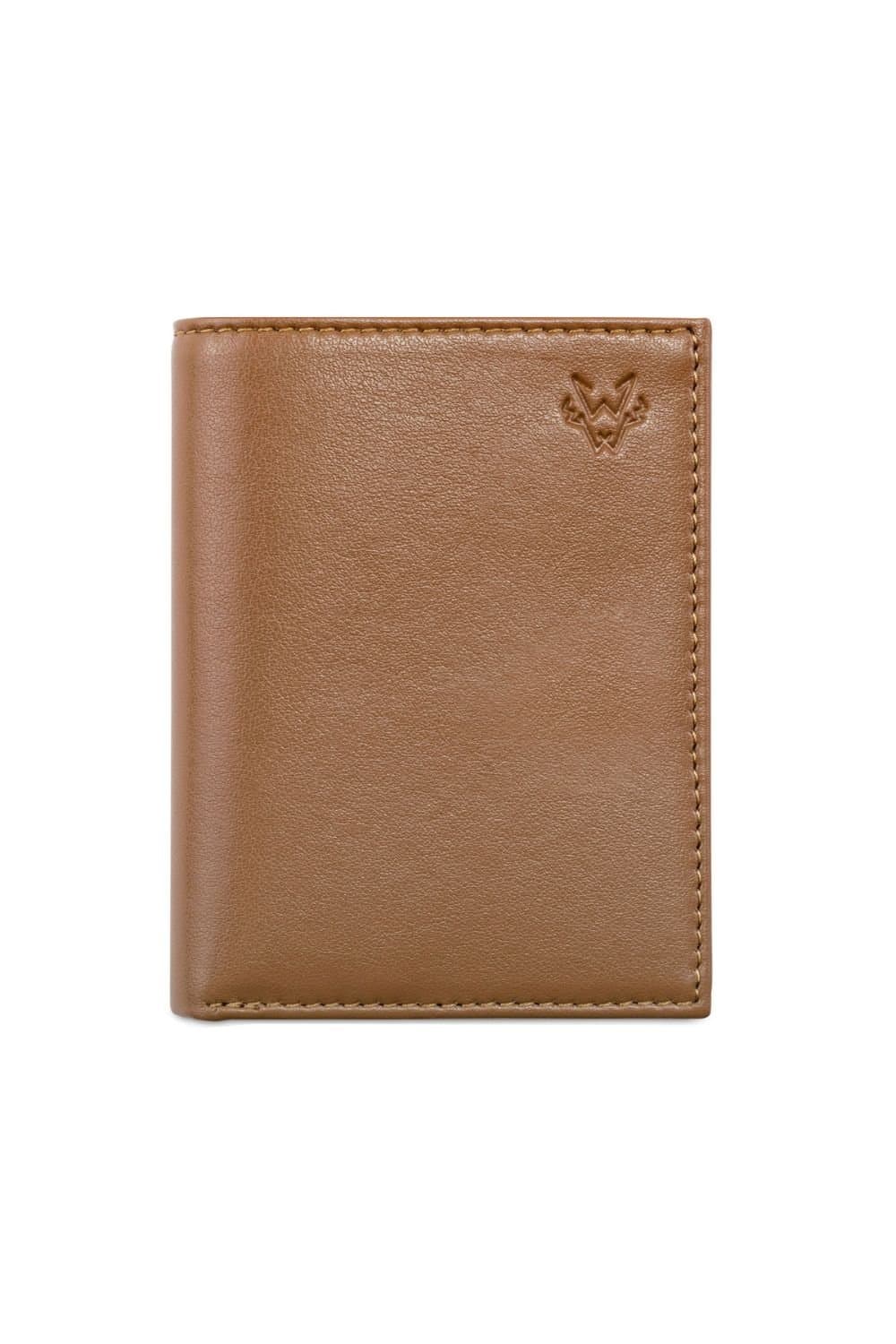Watson & Wolfe Watson & Wolfe Men's Compact Card Wallet in Tan