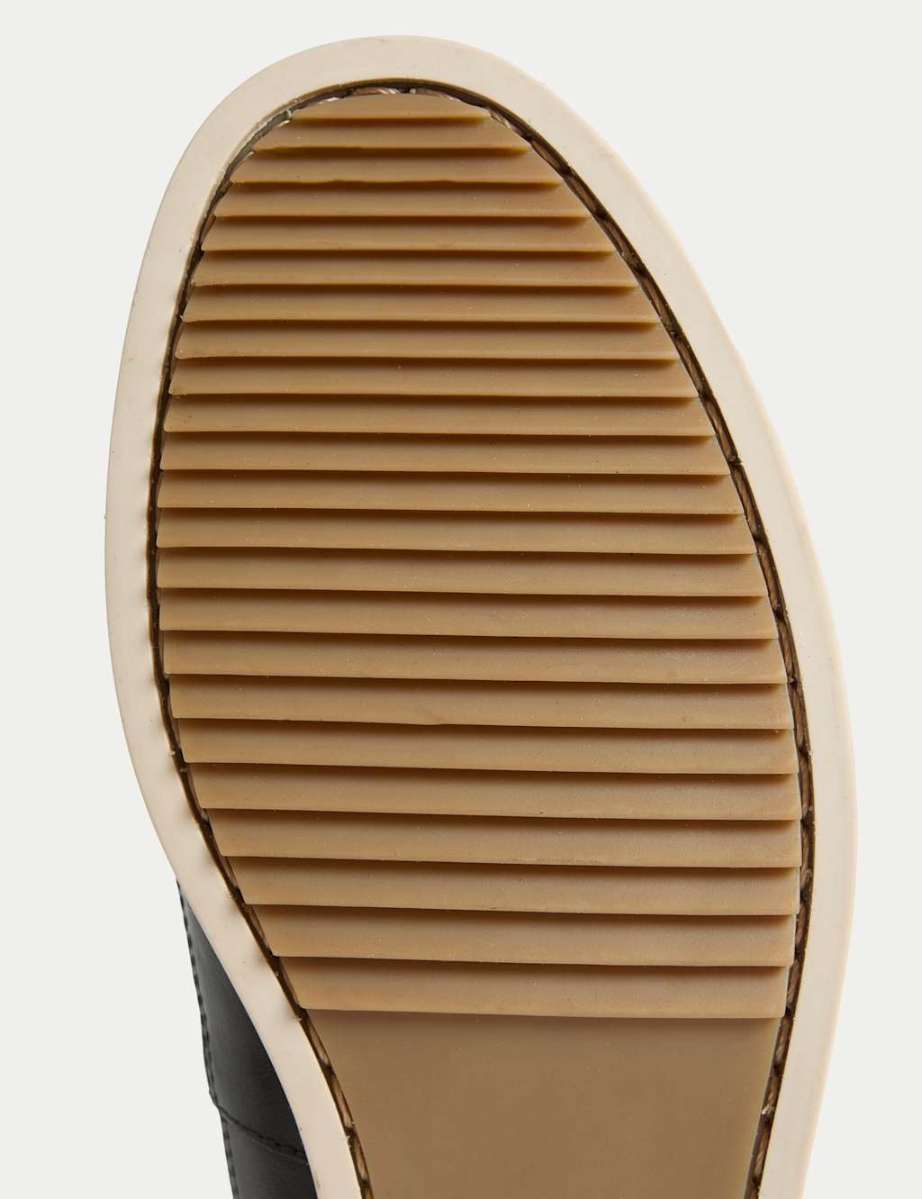 Marks & Spencer M&S Leather Boat Shoes Navy - 3