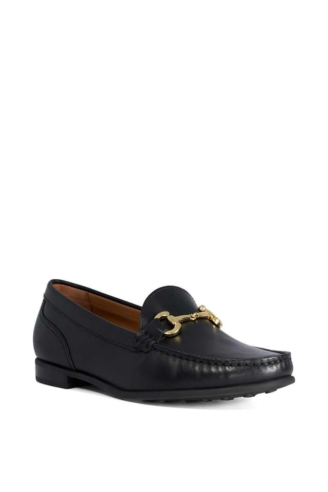 Dune London Dune London Women's 'Glena' Leather Loafers in Black - 2