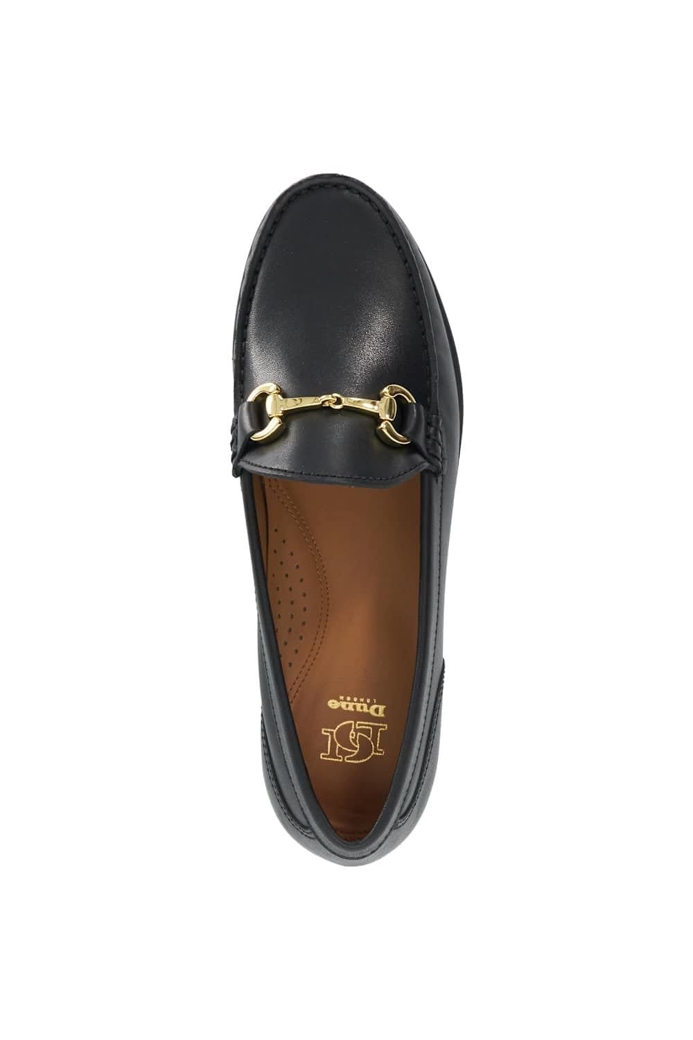 Dune London Dune London Women's 'Glena' Leather Loafers in Black - 4