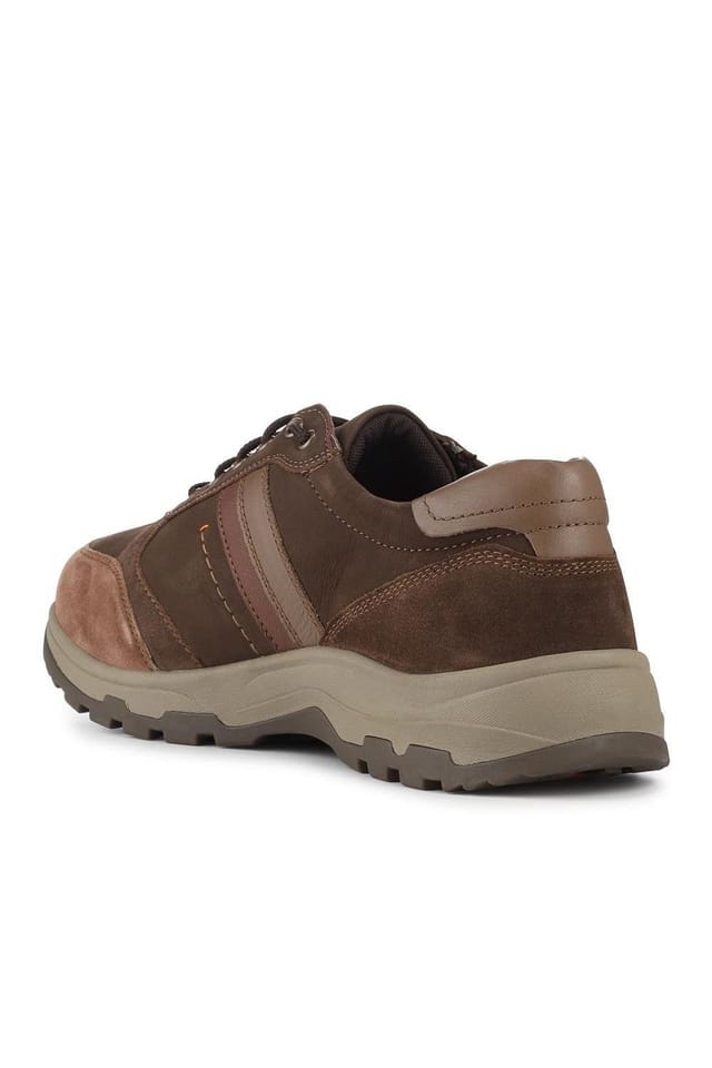 Easyfit Easyfit Men's Extra Wide Water Resistant Lace Up Shoes in Brown - 3