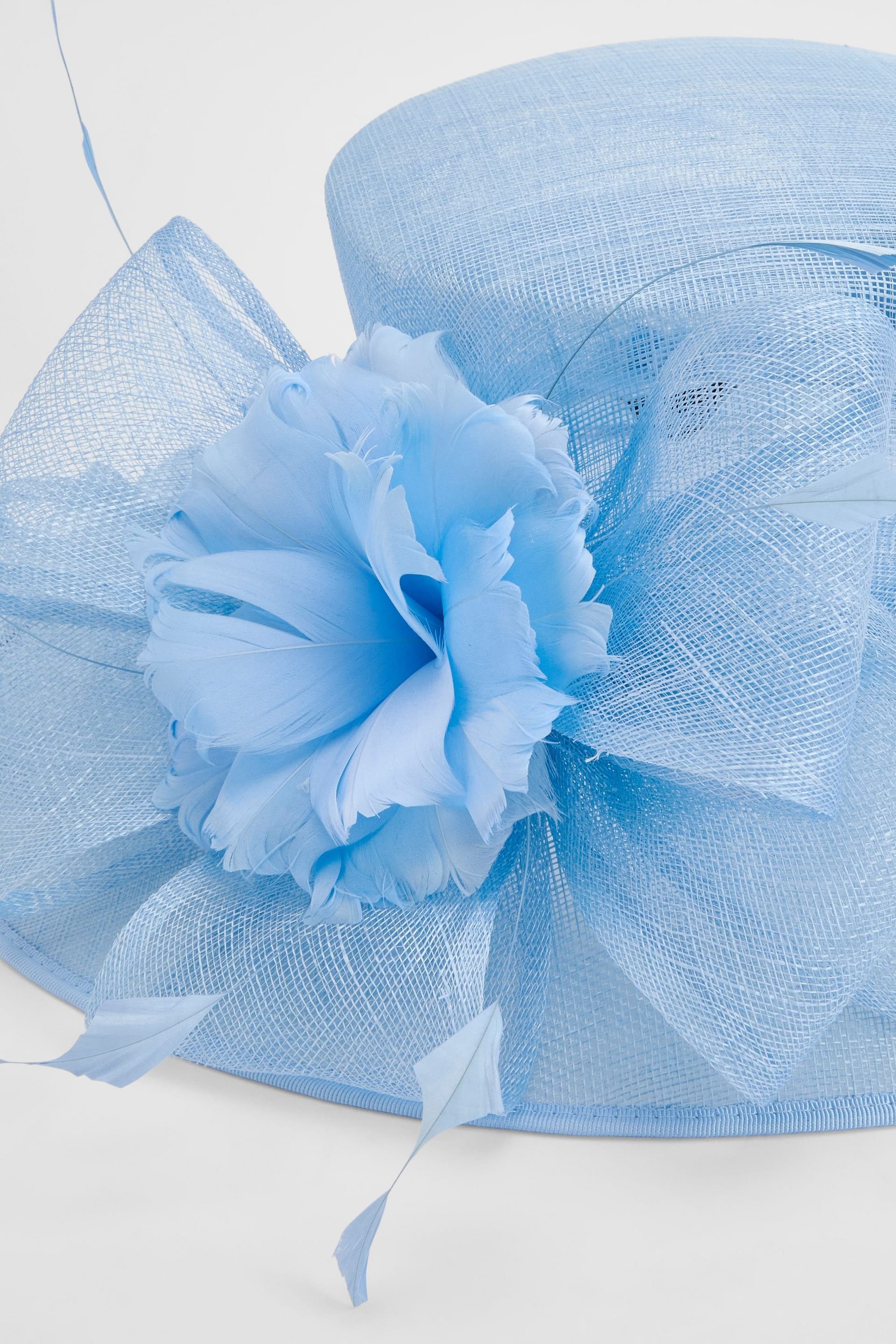 Coast Coast Women's Light Blue Large Floral Rose Hat - 4