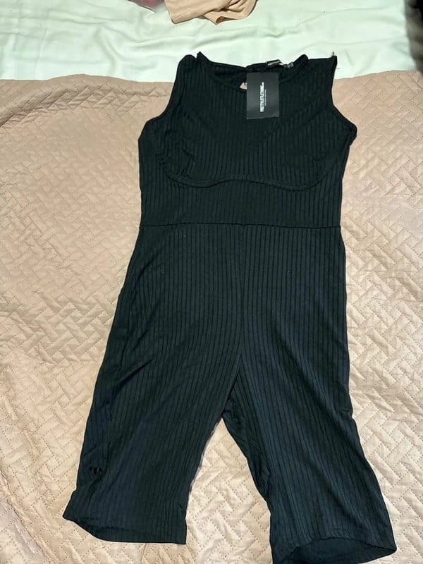 PLT PLT ribbed unitard - 1