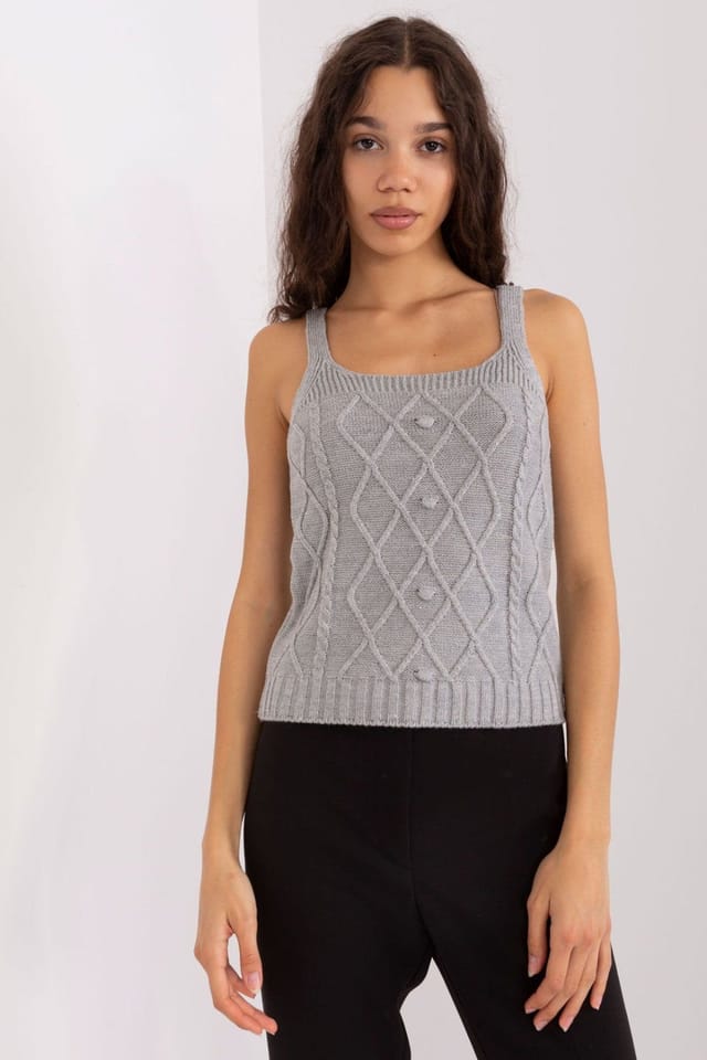 Love Lace Love Lace Women's Strapless Top & Long Sleeve Cardigan Set in Grey - 2