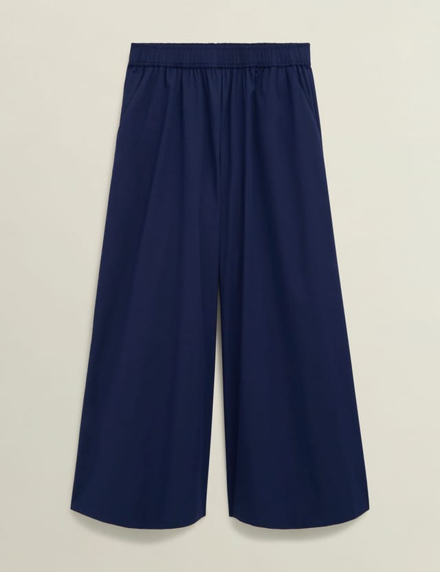 Hobbs London Hobbs London Women's Ranworth Wide Leg Culottes in Dark Navy - 2