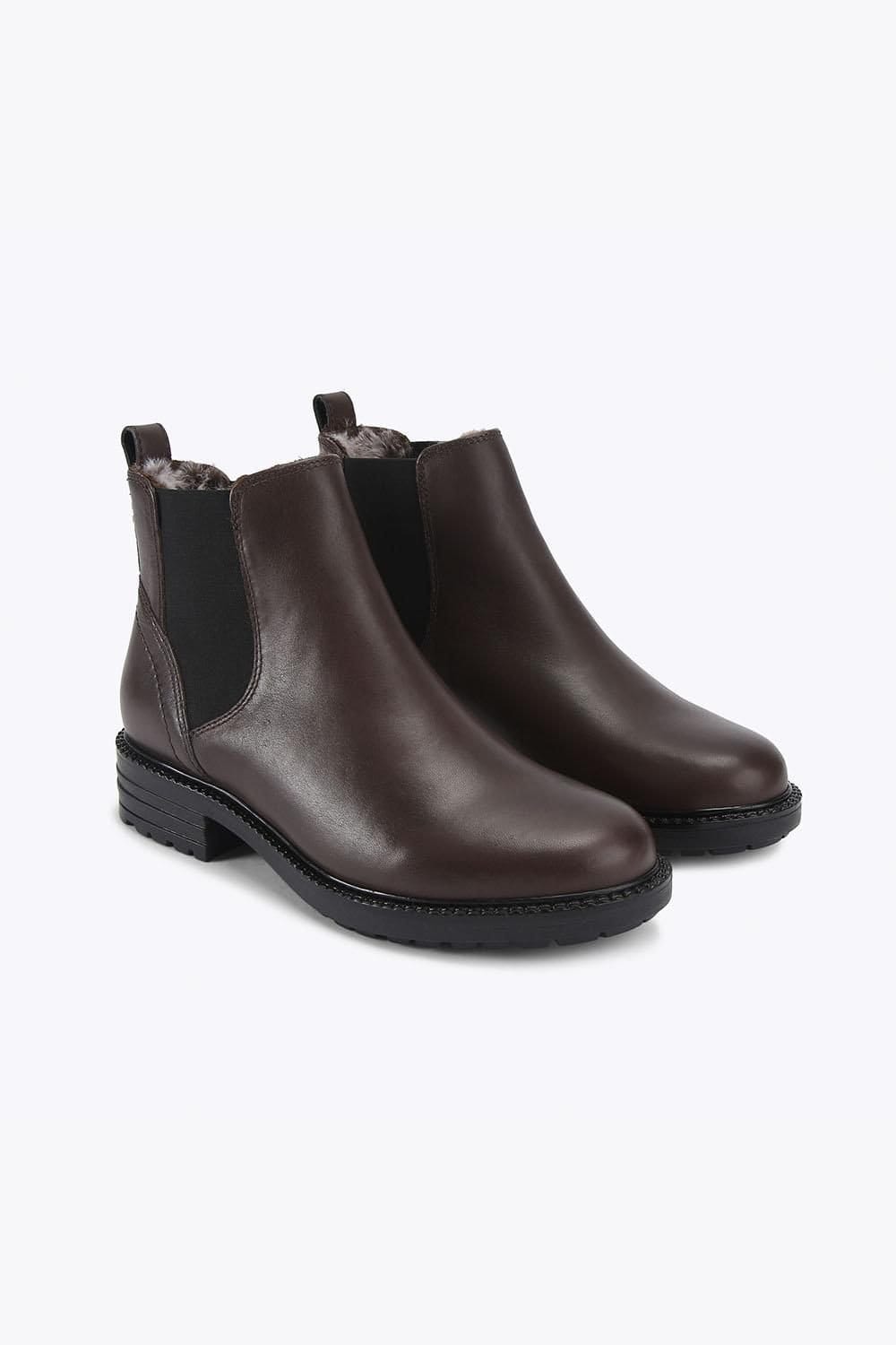 Carvela Carvela Women's 'Russ' Leather Boots in Brown - 4