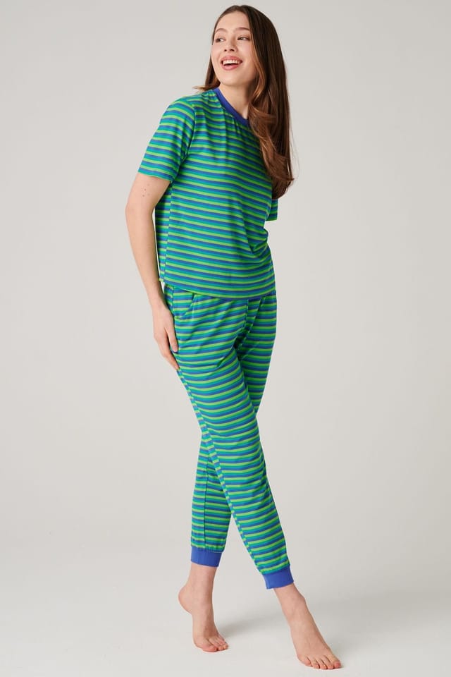 British Boxers British Boxers Women's "Sunny St Ives" Bamboo Pyjama Set - 2