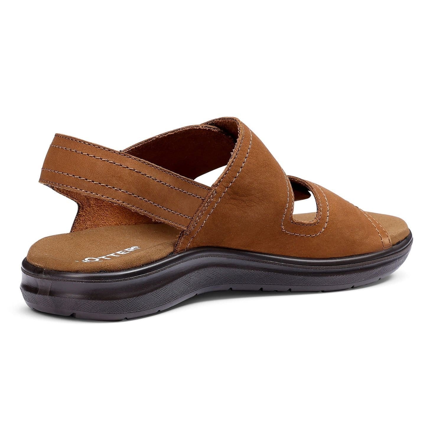 Hotter Hotter Men's 'Causeway' Classic Sandals in Tan - 4