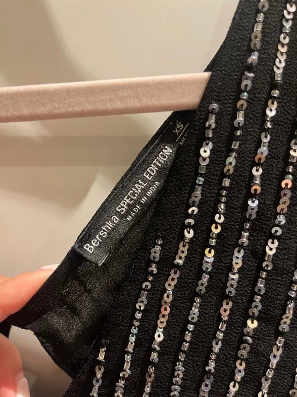 Bershka Bershka embellished playsuit XS