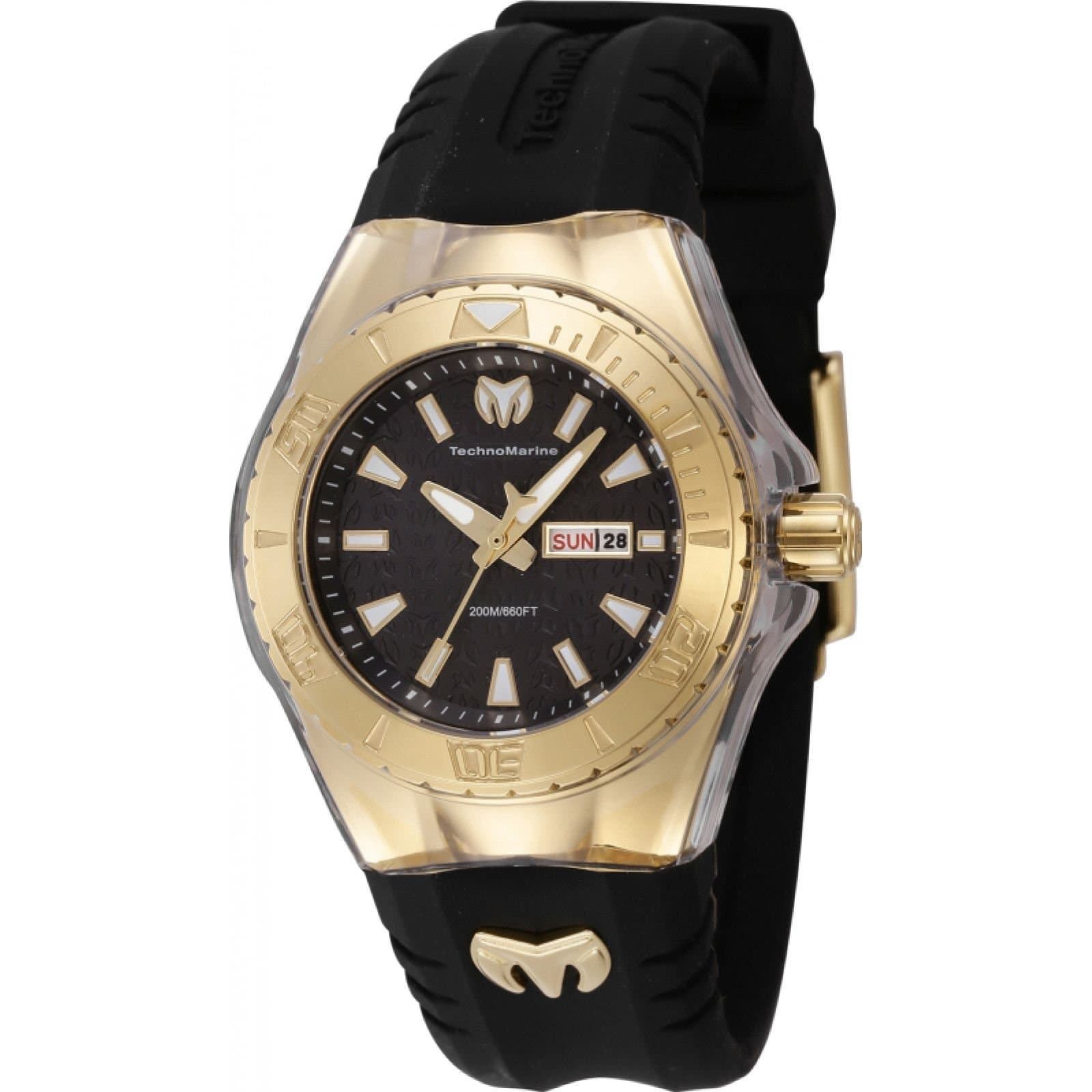 TechnoMarine TechnoMarine Women's TM-122020 Cruise 37mm Quartz Watch in Black