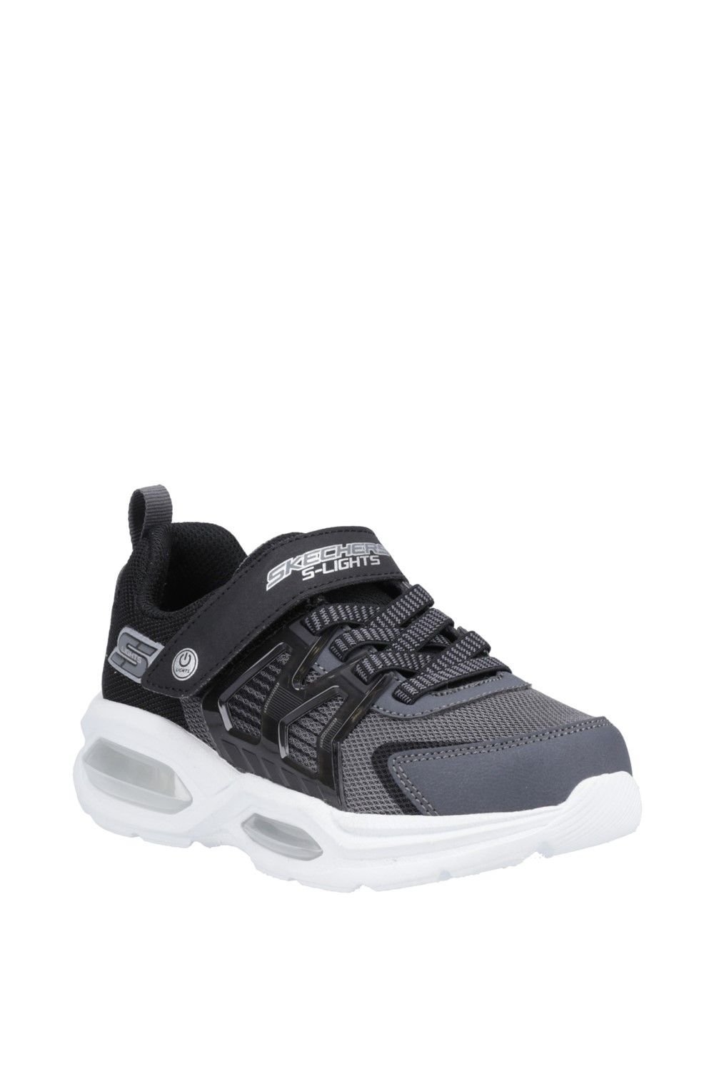 Skechers Skechers Men's S Lights: Prismatrons Trainer in Charcoal - 2