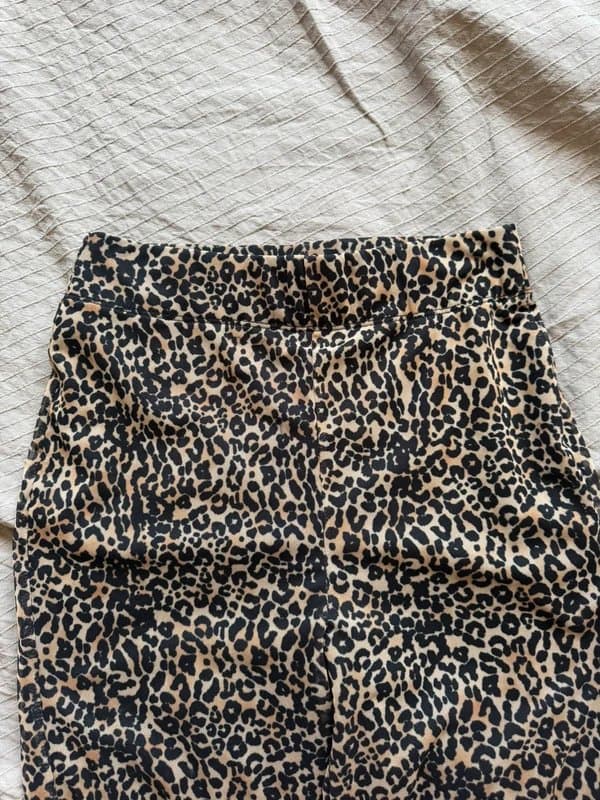 Bershka Leopard print flares