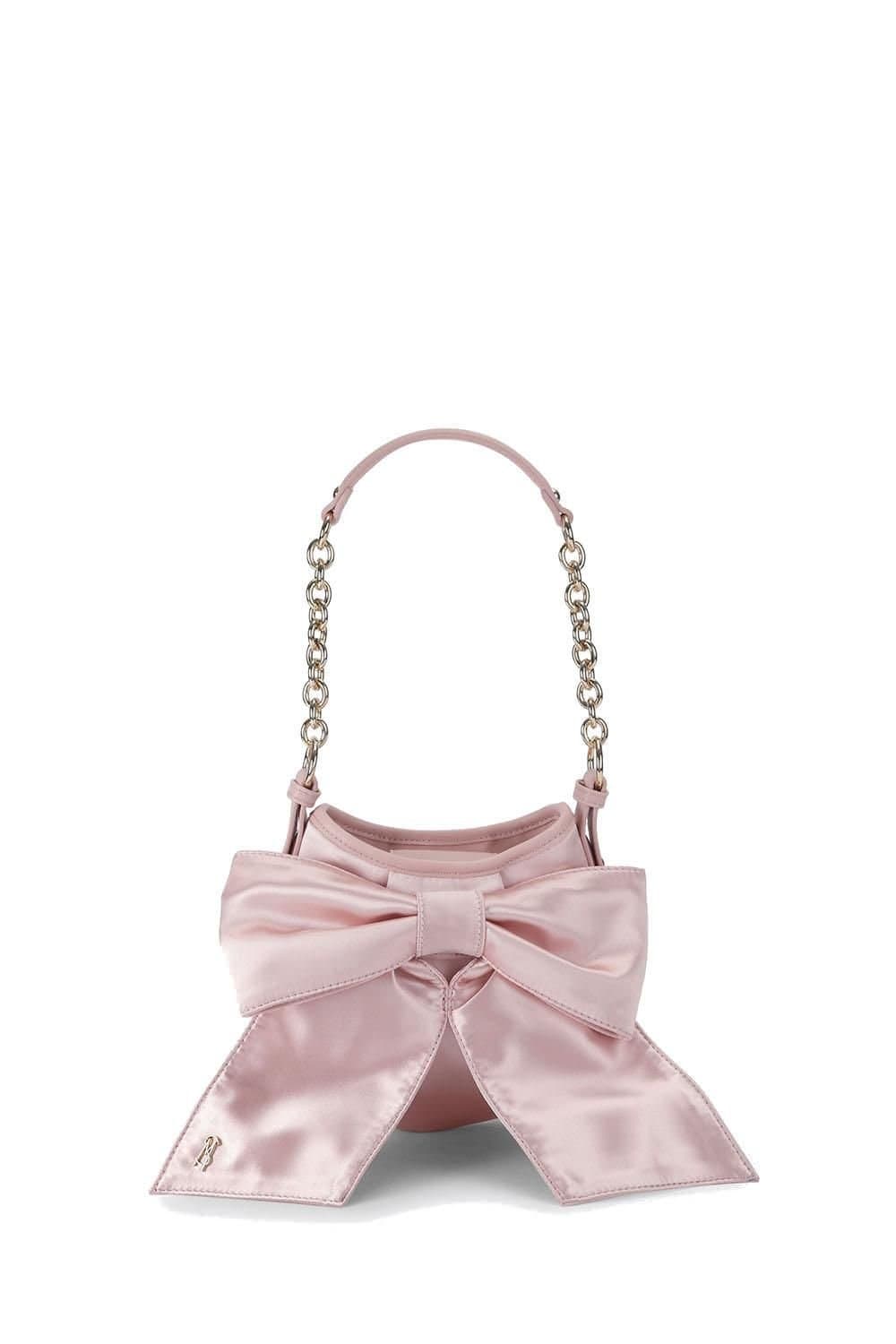 Steve Madden Steve Madden Pale Pink Satin Shoulder Bag
