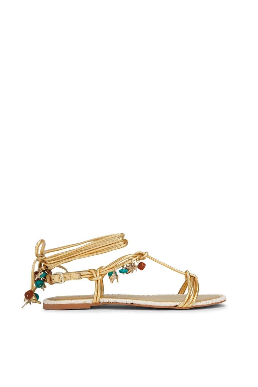 KG Kurt Geiger KG Kurt Geiger Gold Strappy Sandals