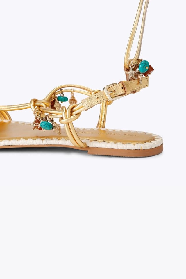 KG Kurt Geiger KG Kurt Geiger Women's 'Roux' Sandals in Gold - 3