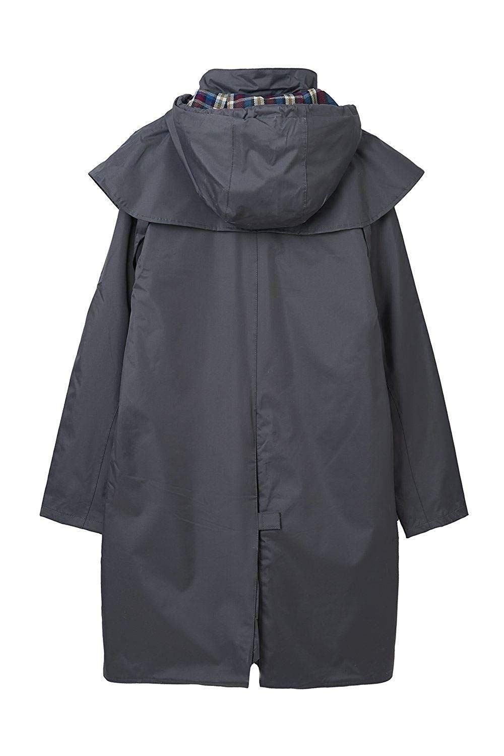 Lighthouse Clothing Lighthouse Clothing Women's Outrider 3/4 Length Waterproof Raincoat in Grey - 3