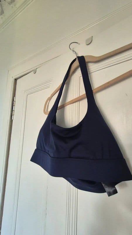 ASOS Navy Halter Neck Sports Bra
