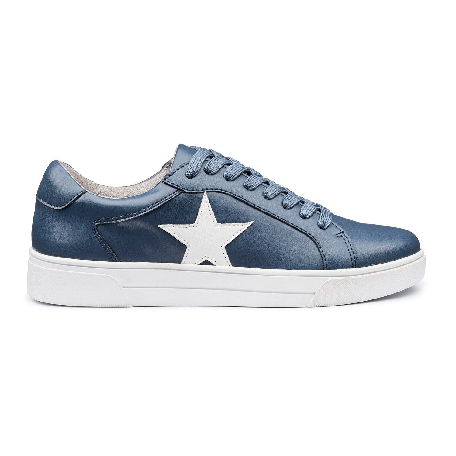 Hotter Hotter Women's Wide Fit 'Star' Trainers in Navy - 3