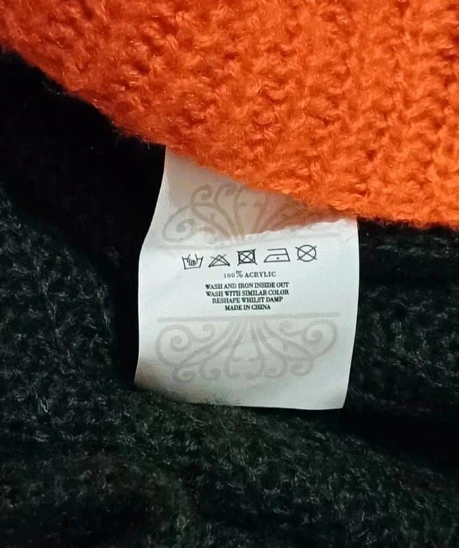 Never Fully Dressed Never Fully Dressed Dark Green/Orange Cardigan - size 12