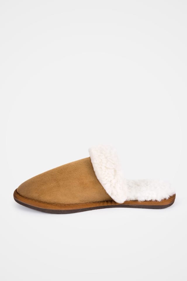 Celtic & Co Celtic & Co Women's Turnback Mules in Light Tan - 3