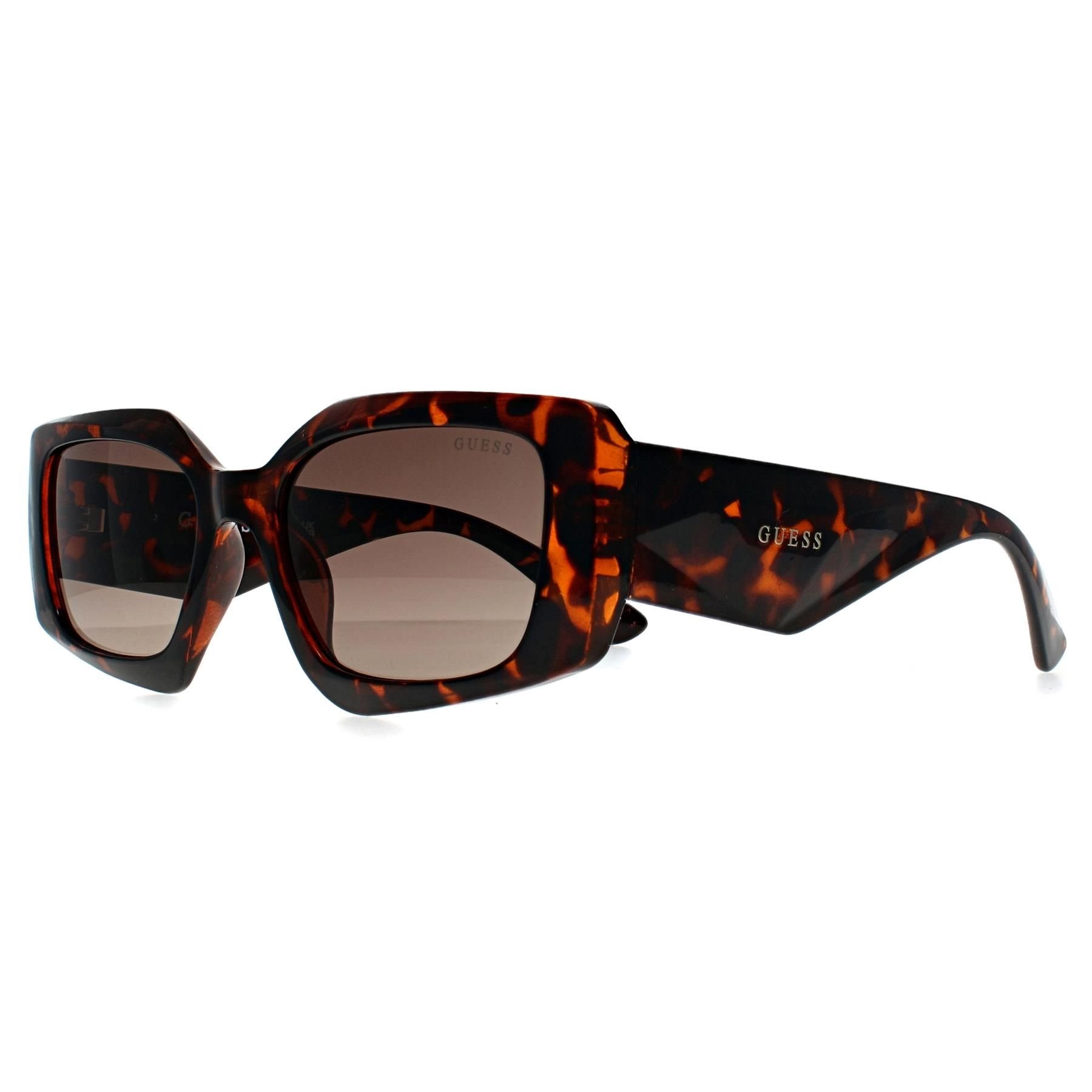 Guess Guess Women's Square Dark Havana Brown Gradient GF6200 - 2