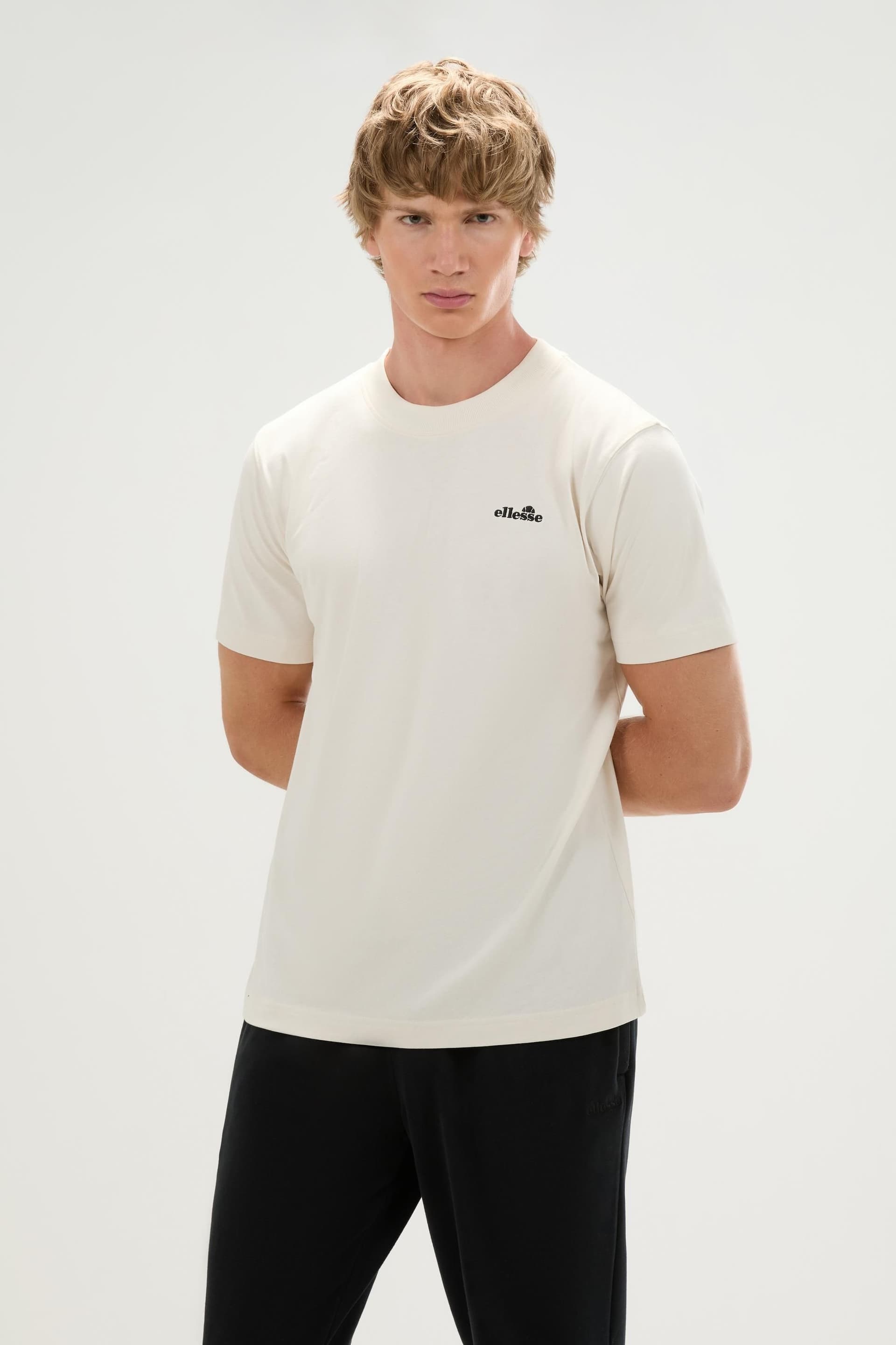 Ellesse Ellesse Men's Acciano T-Shirt in Off-White