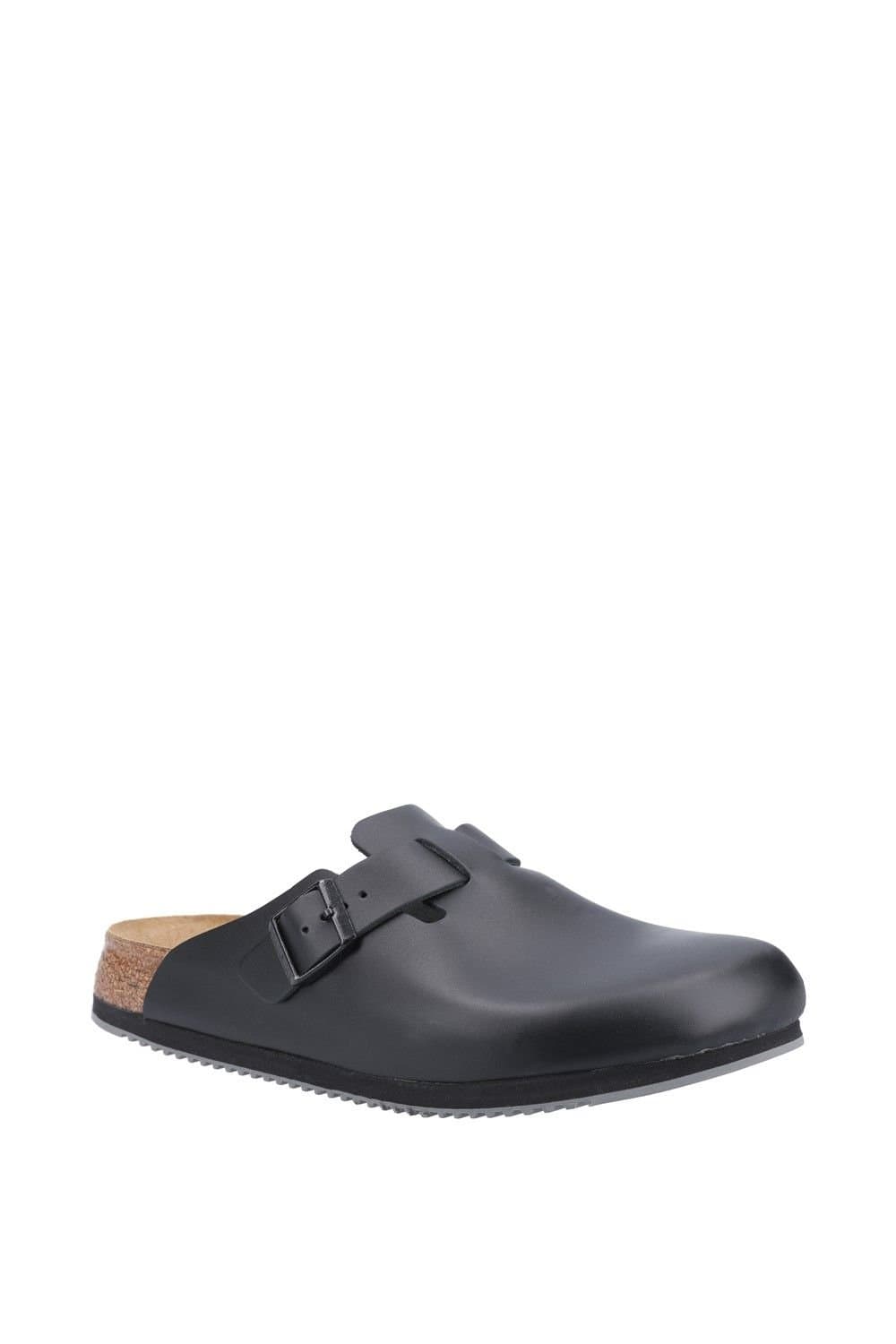 Birkenstock Occupational Birkenstock Occupational Black Leather Clogs