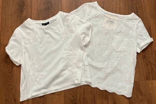Topshop Boho embroidered broderie bundle size 10