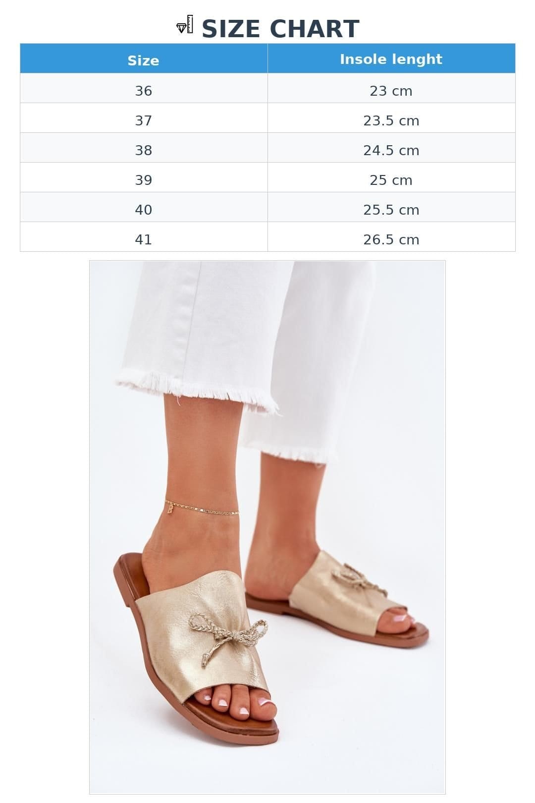 Love Lace Love Lace Women's Decorative Laced Flat Heel Sandals for Warm Days in Gold - 4