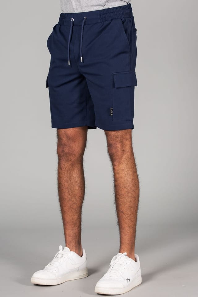 Tokyo Laundry Tokyo Laundry Men's Cargo-Style Shorts in Blue - 2